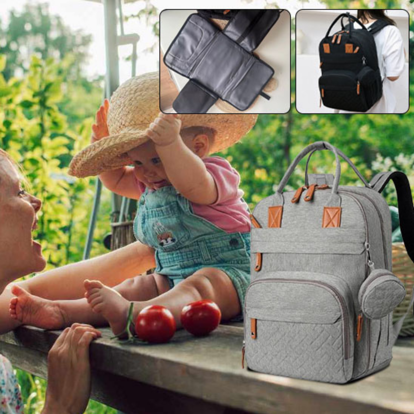 SAC A LANGER "PRESTIGE"™ | Sac à langer très spacieux.