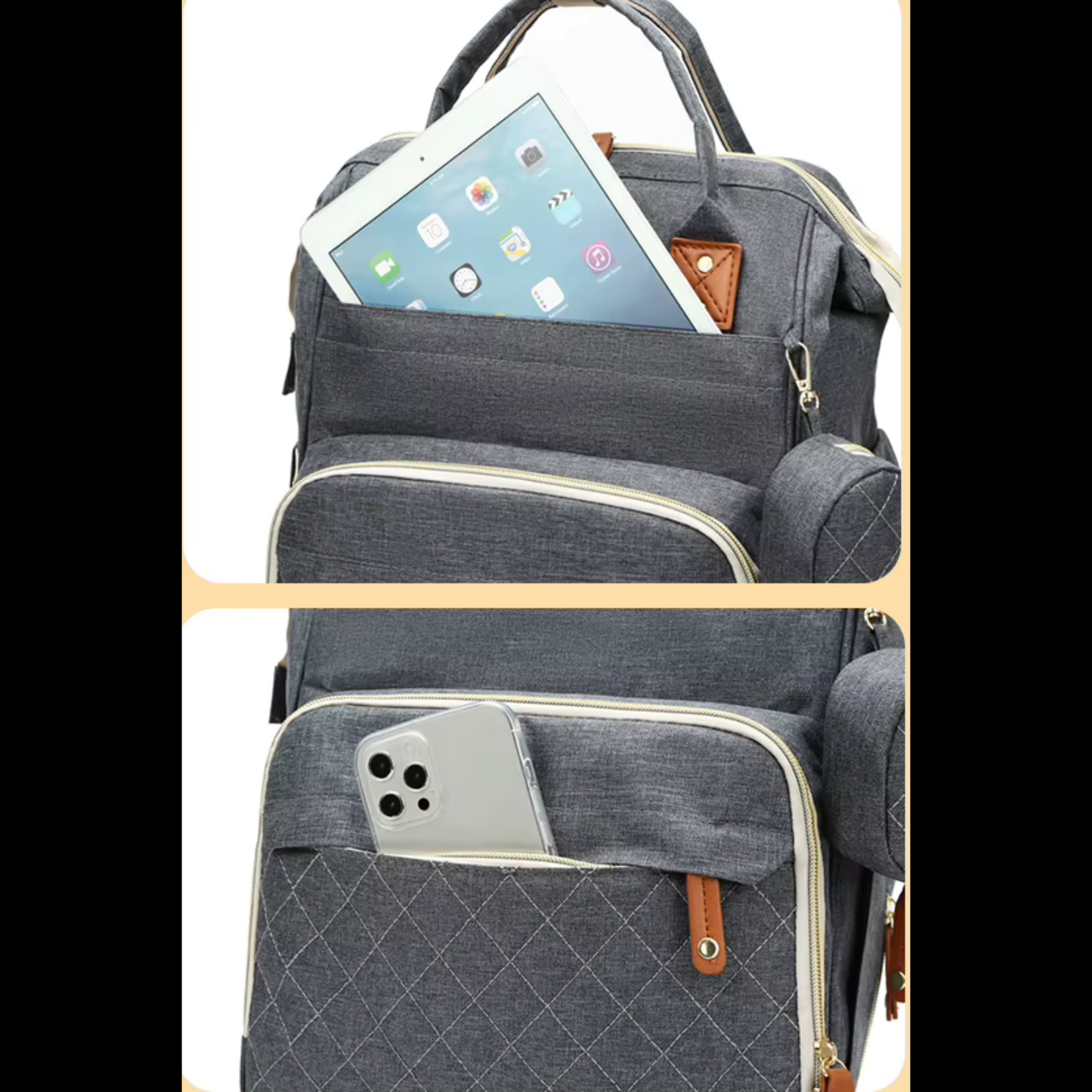 SAC A LANGER "PRESTIGE"™ | Sac à langer très spacieux.