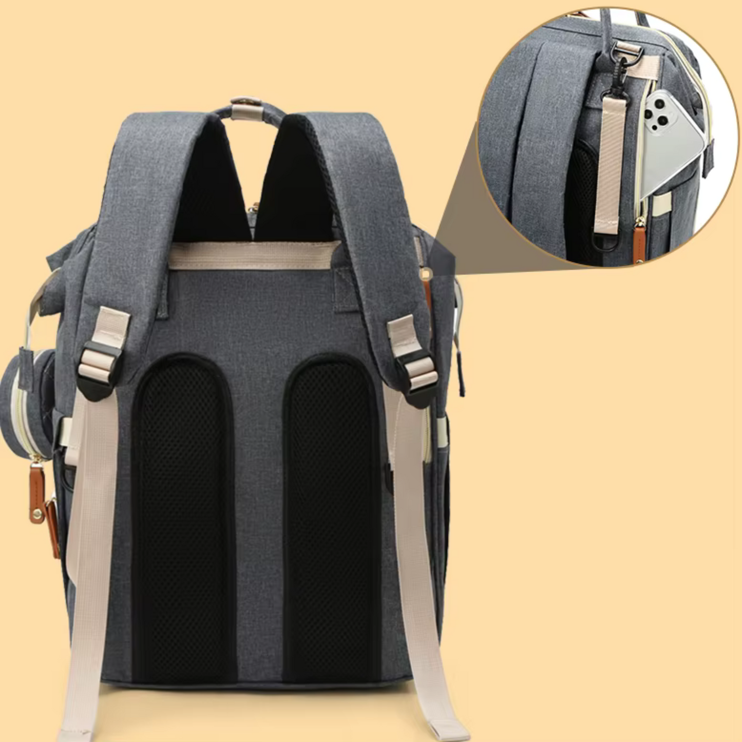 SAC A LANGER "PRESTIGE"™ | Sac à langer très spacieux.