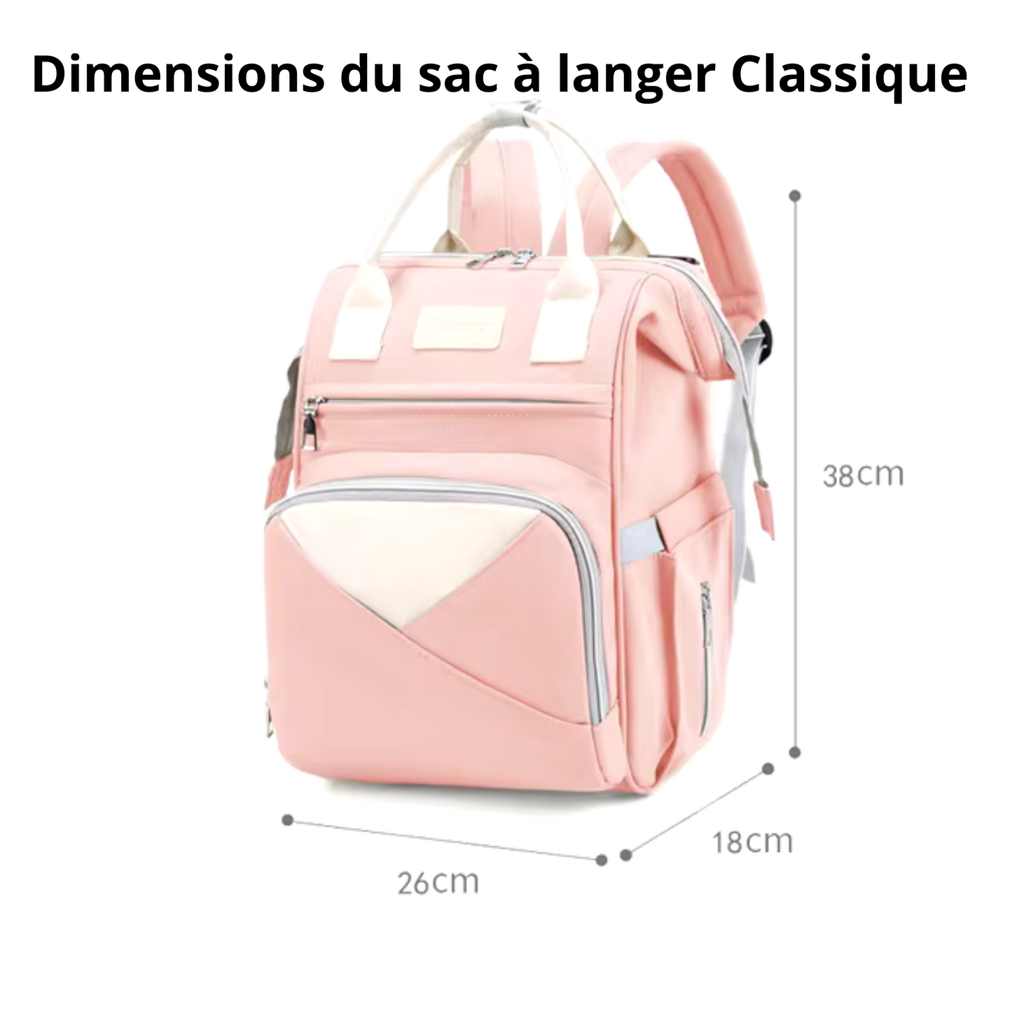 SAC A LANGER "CLASSIQUE"™ | Sac à langer multi usages.