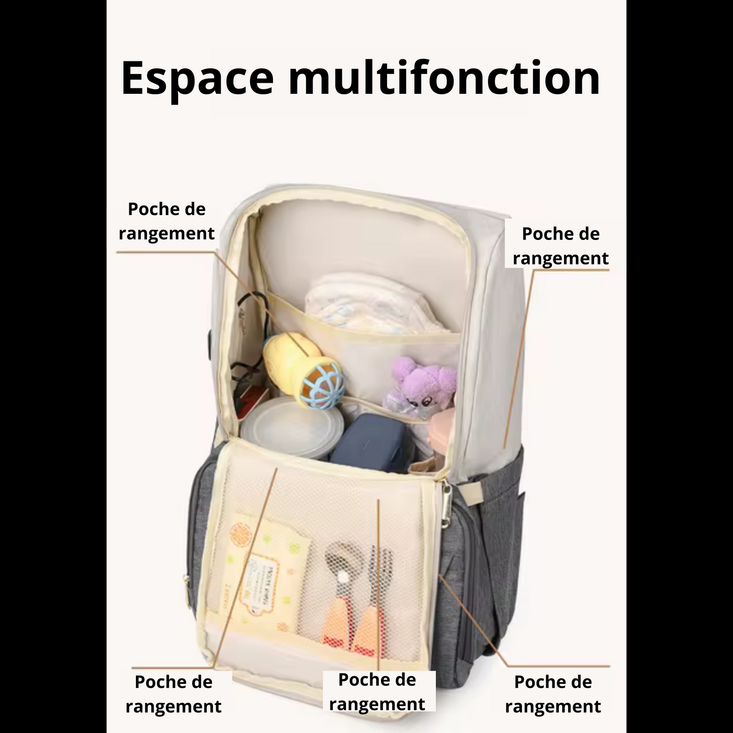 SAC A LANGER "CHIC"™ | Sac à langer chic pour bébé