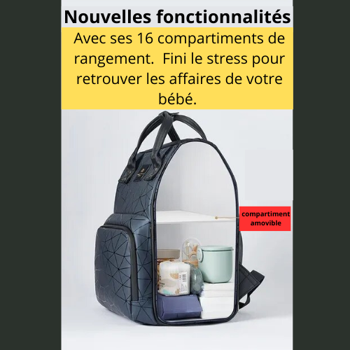 SAC À LANGER "ESTHÉTIQUE"™ | Sac à langer de grande qualité