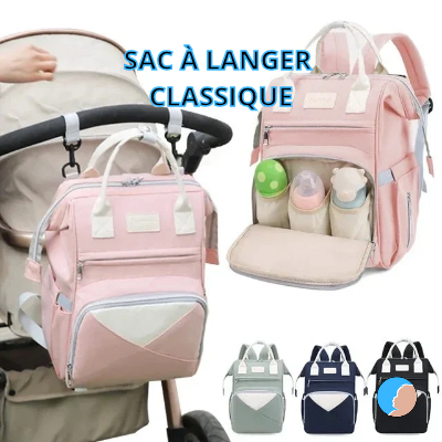 SAC A LANGER "CLASSIQUE"™ | Sac à langer multi usages.