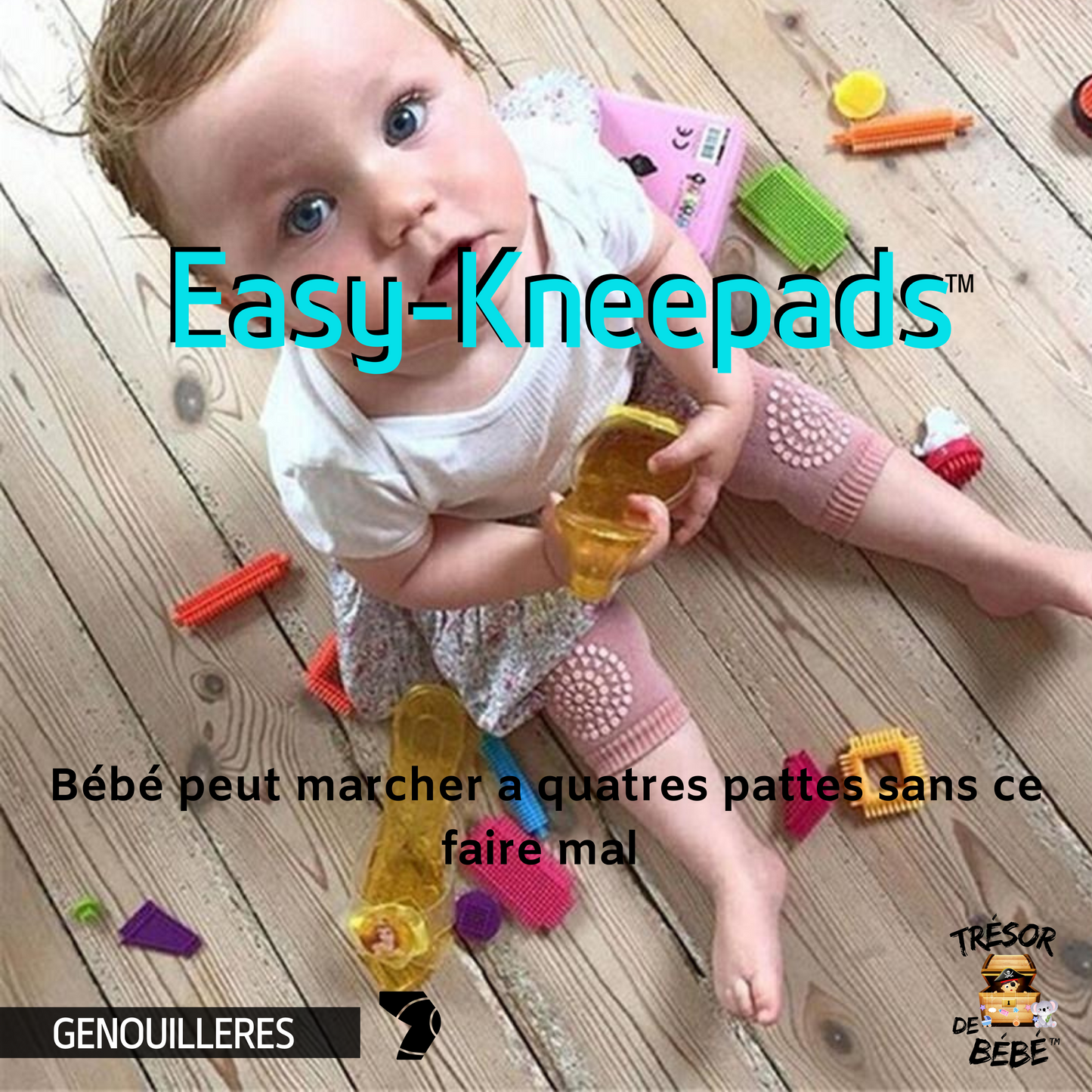 EASY-KNEEPADS™ | Genouillères pour bébés