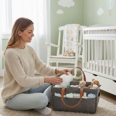 Panier rangement bébé 